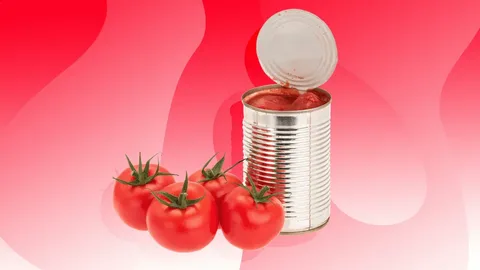 رب گوجه فرنگی کوچک خوش‌ رنگ و خوش‌ بو با کیفیت بالا